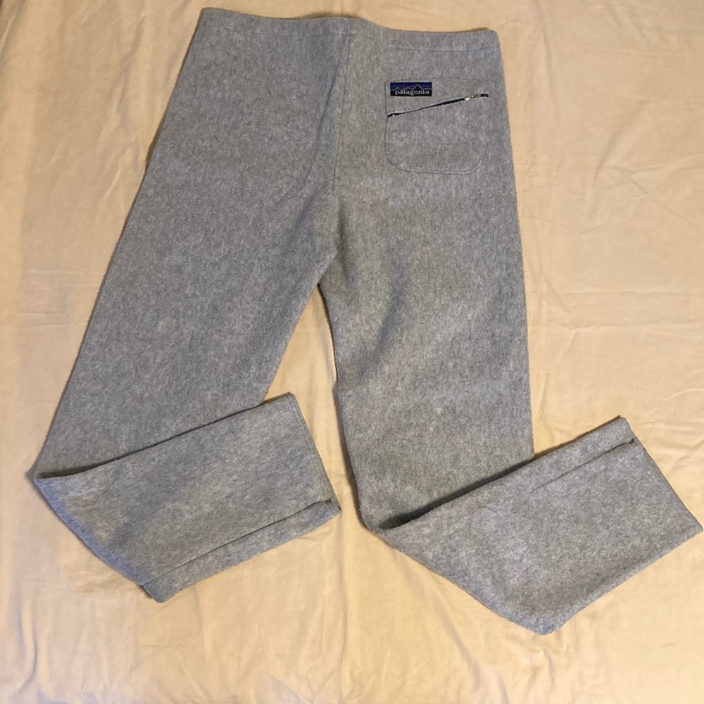 Vintage Patagonia Gray Fleece Pants (early 80s)